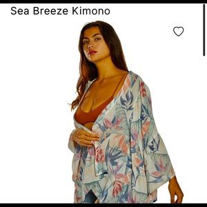 Rip Cruel Sea Breeze Kimono NWT XL